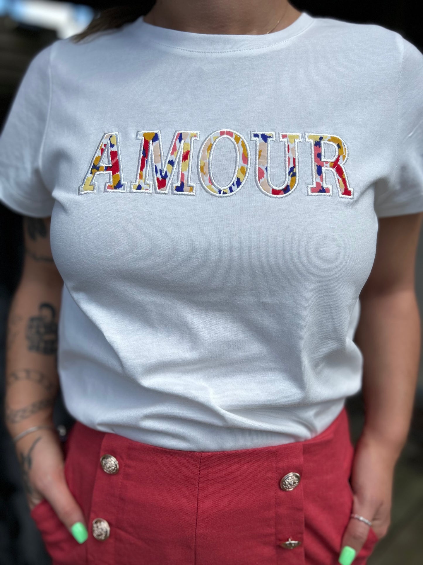 T-shirt Amour